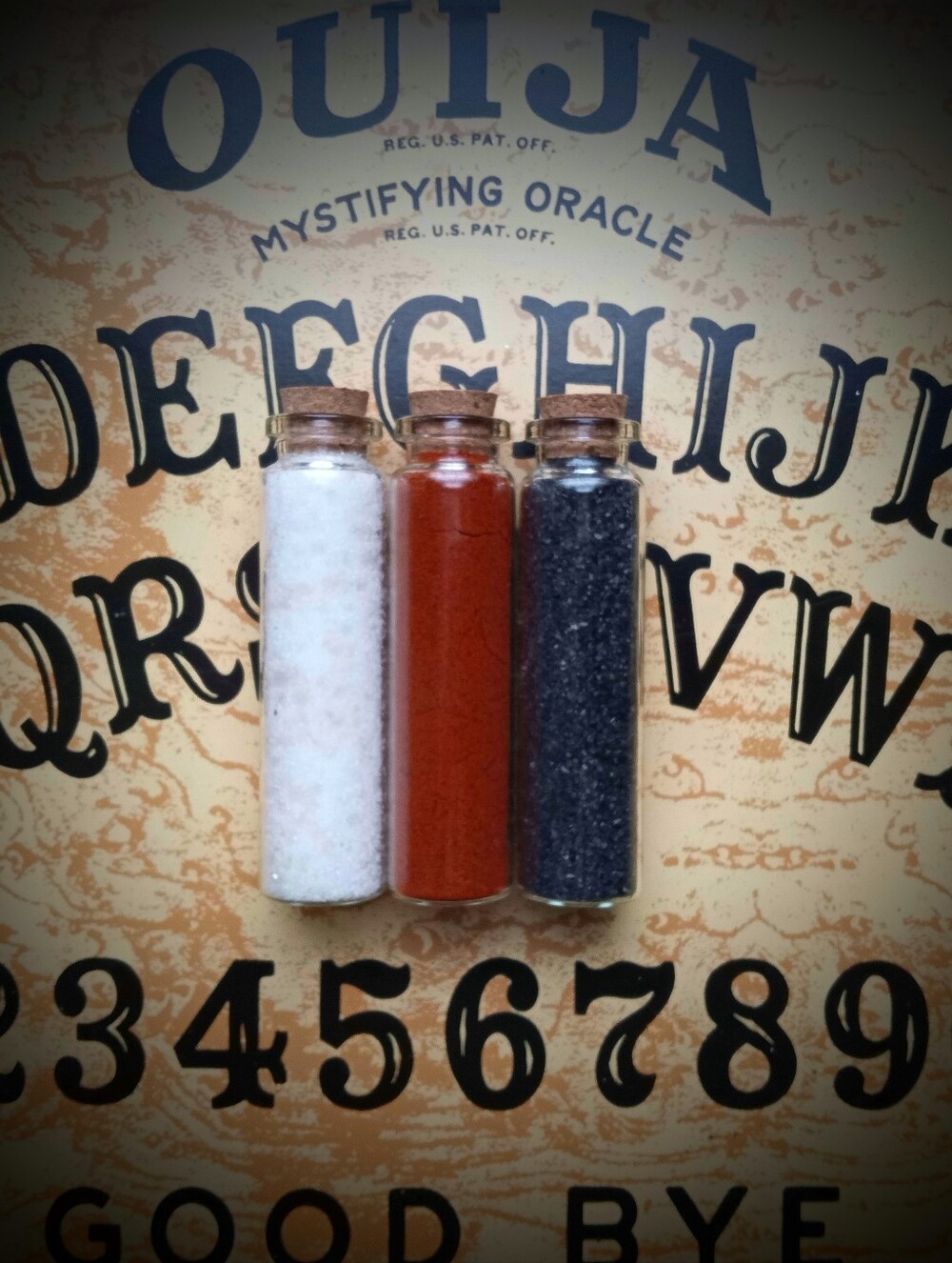 Witch's Trio ~ Blowing in the Wind ~ Witches Black Salt ~ Witchcraft